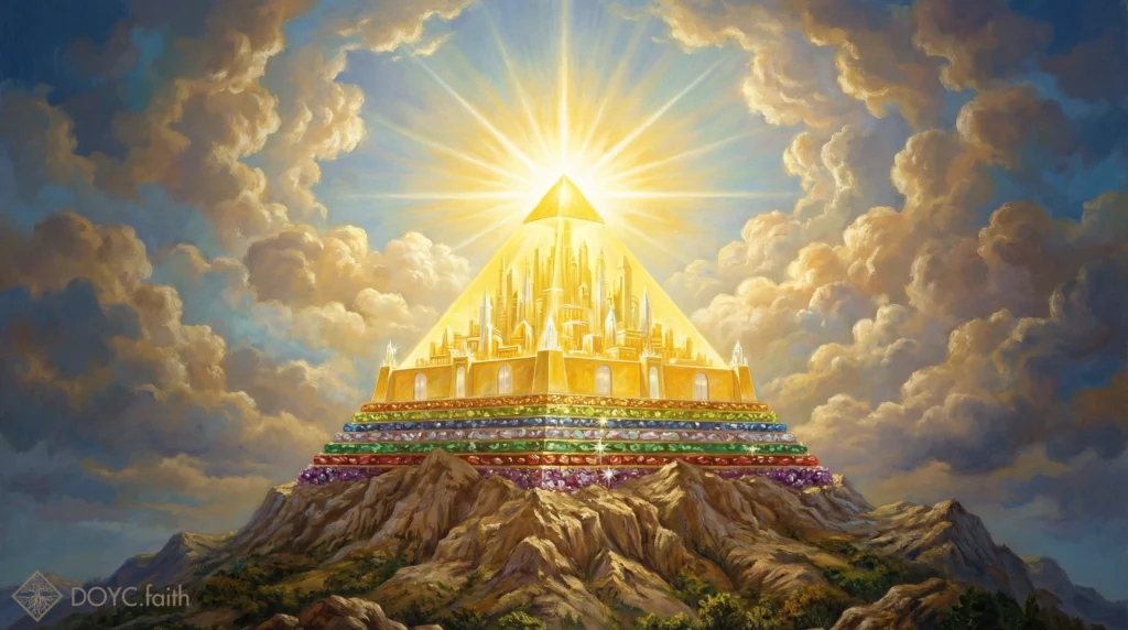 The heavenly city of God